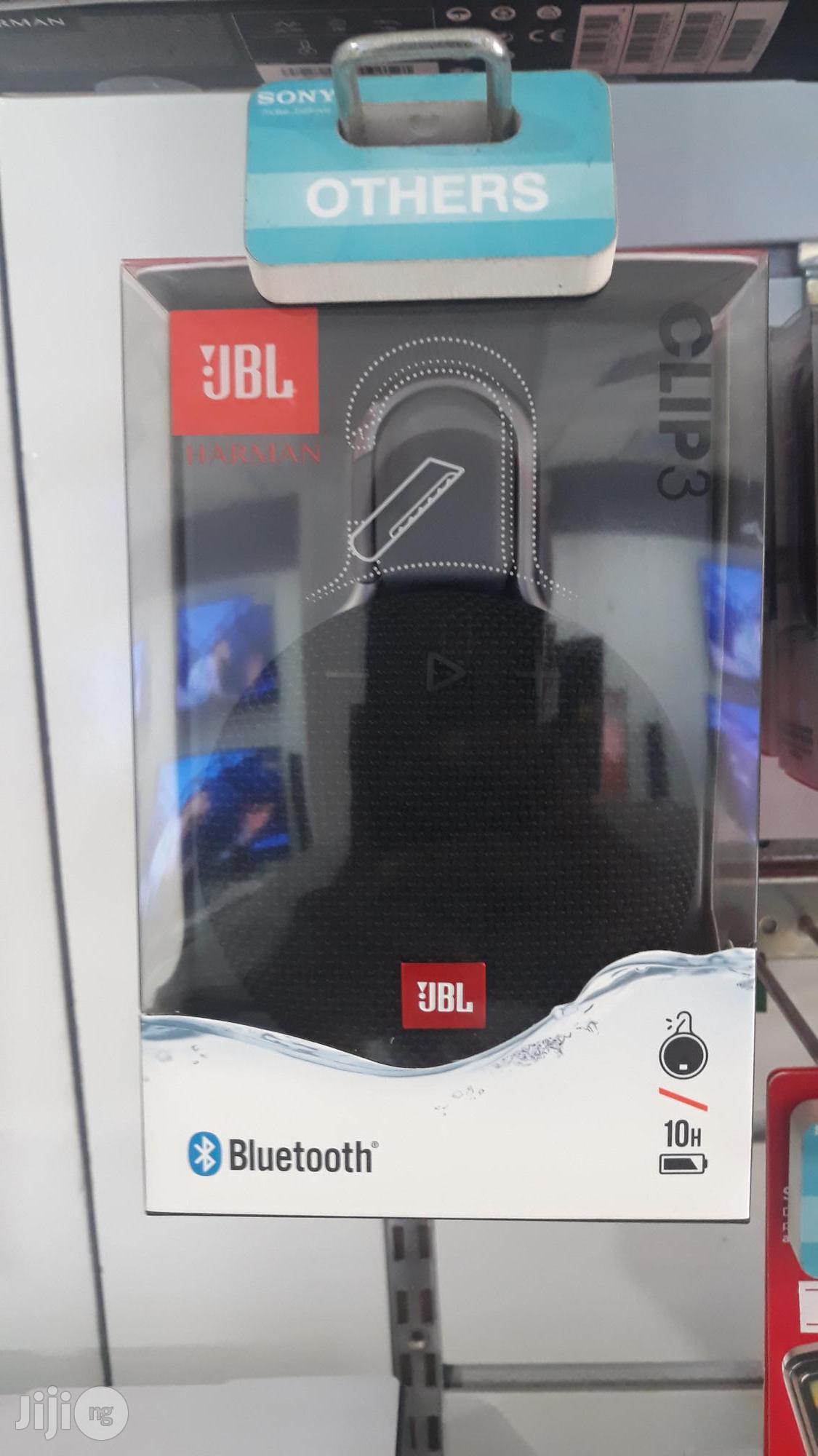 JBL CLIP 3 Wireless Portable Bluetooth Waterproof Speaker.