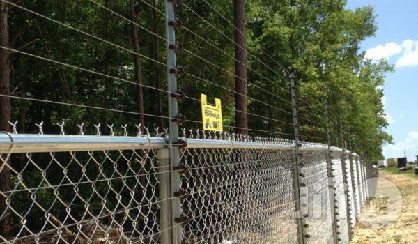 Installation Of Electric Perimeter Fence