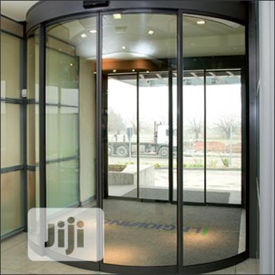 Installation Of Automatic Revolving Door