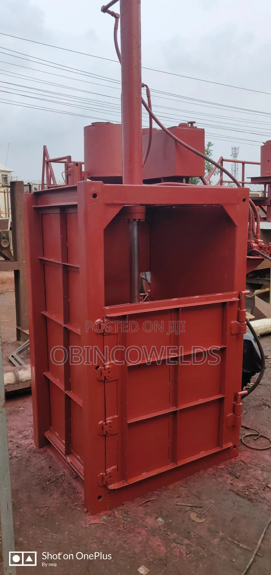 Pet Bottle /Plastics/Paper Baling Machine