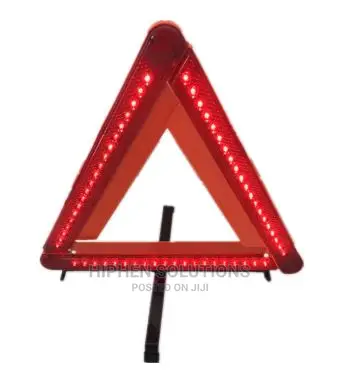 Electronic Triangle Warning Sign