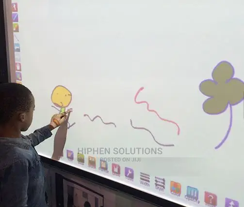 Interactive Dry-eraser Compatible Touch Screen Smart Whiteboard