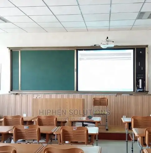 Wall Mounted Smart Board Interactive Whiteboard With Marker Tray