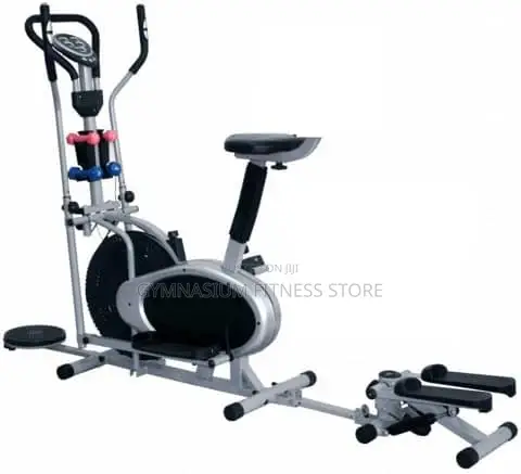 Orbitrac With Dumbbell, Stepper,Back Seat And Twister