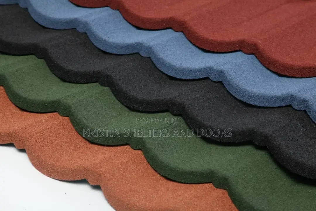 Black Bond Kristin Stone Coated Roofing Sheet