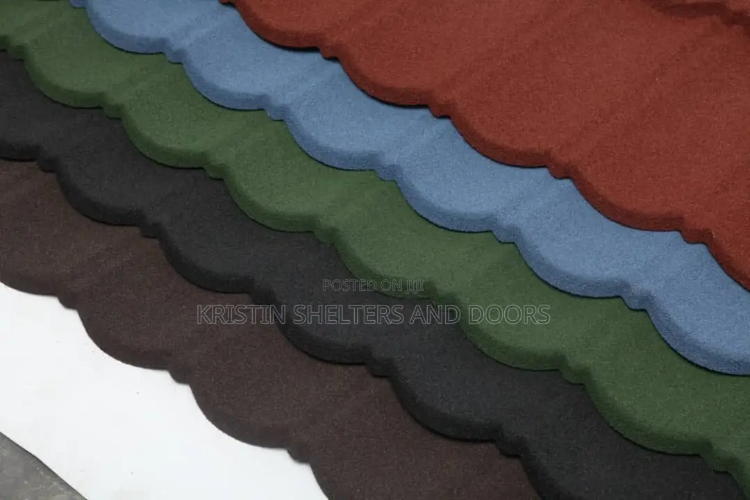 Black Bond Kristin Stone Coated Roofing Sheet