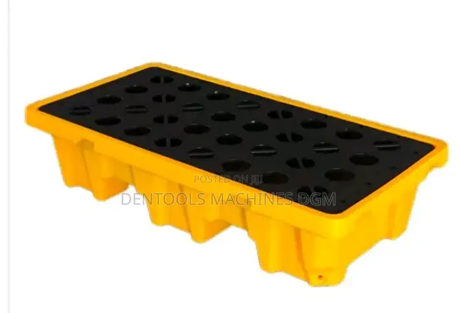 Oil Drum Spill Containment Pallet With Drain