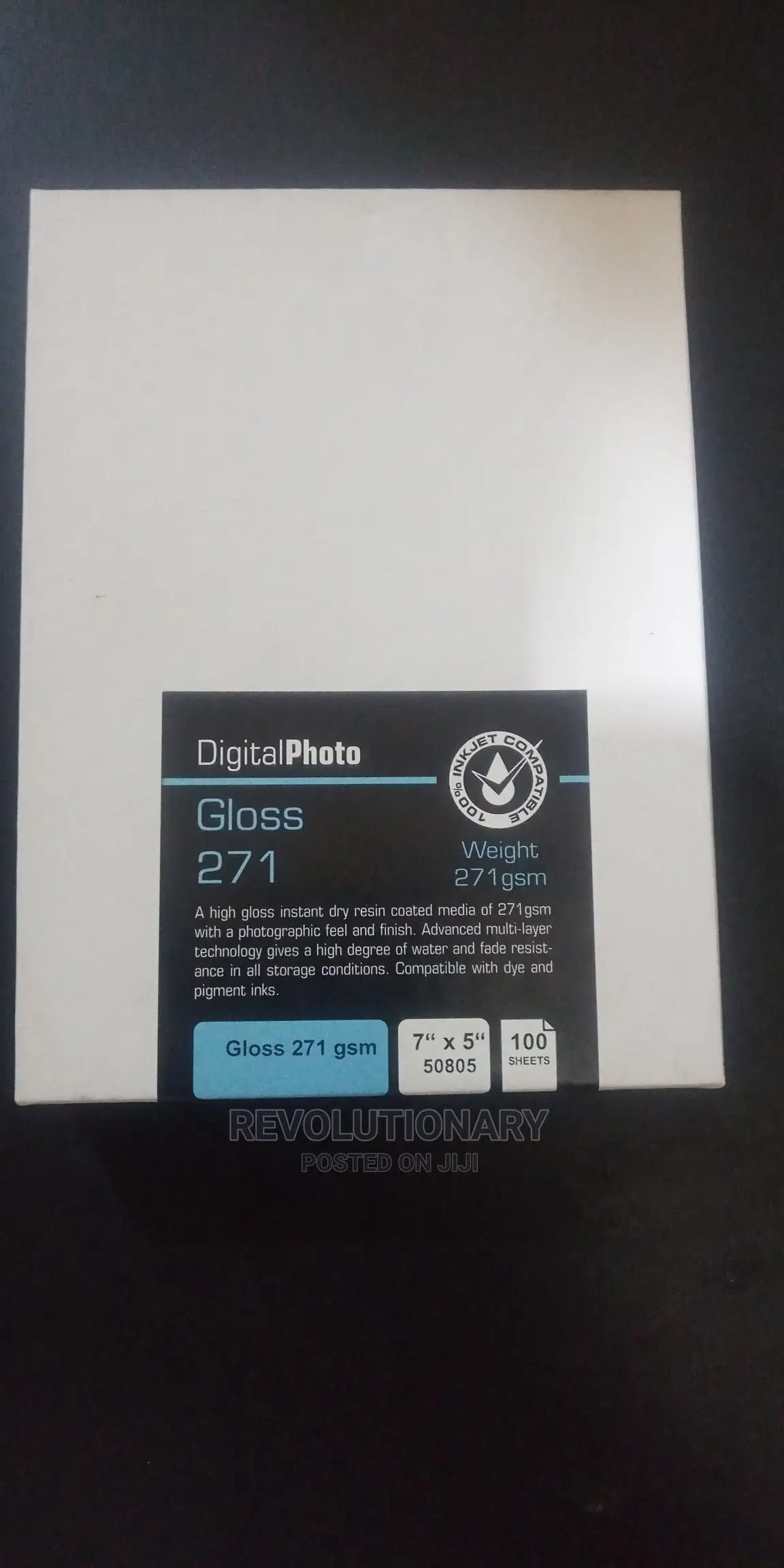 Permajet Photo Paper, 4" X 6" Glossy