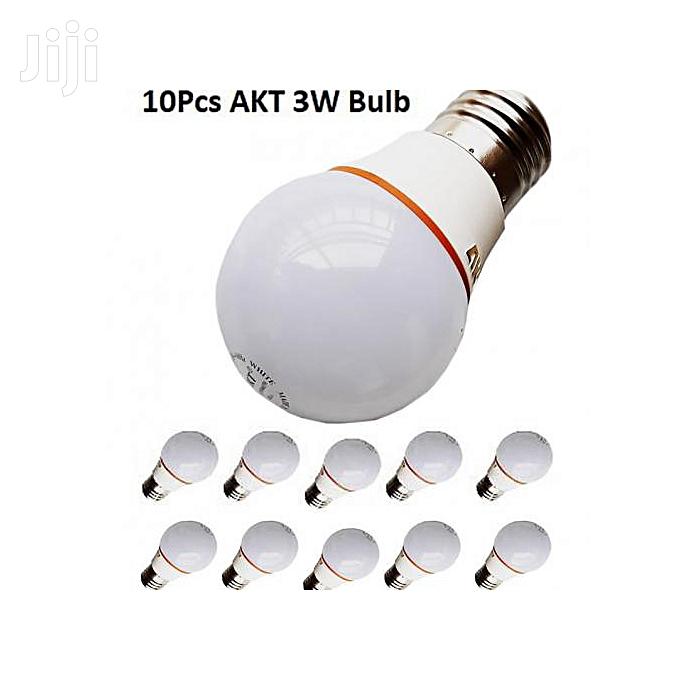 10pcs AKT 3W LED Light Bulb - 90% Energy Saving Bulb