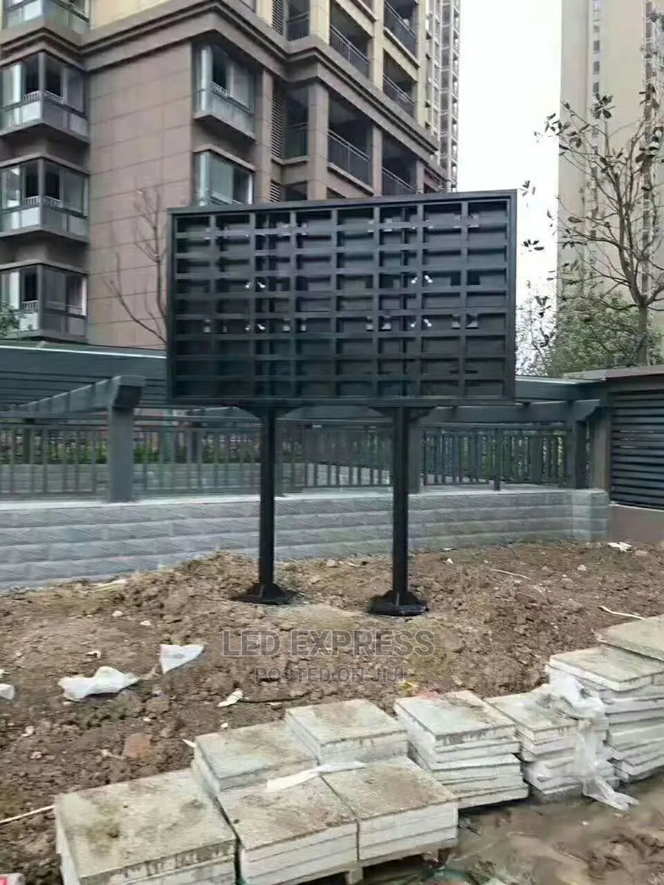 Double Stand Outdoor LED Display Billboard