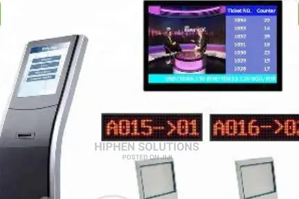 Ticket Machine For Bank,Hospital, Queue Management System BY HIPHEN.