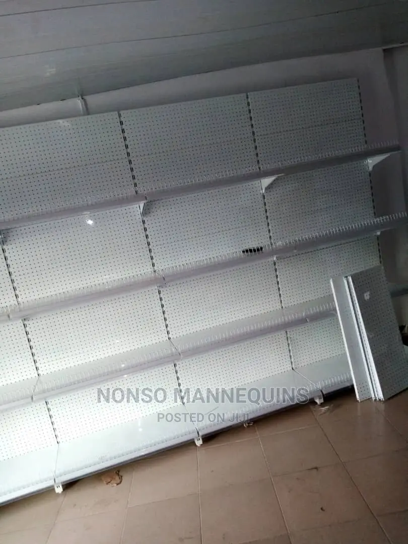 Brand New Single Sided Supermarket Display Shelves