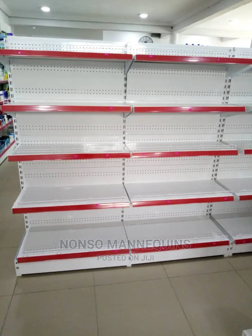 Brand New Single Sided Supermarket Display Shelves