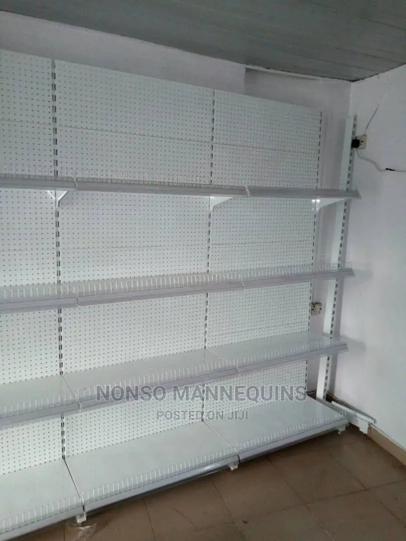 Brand New Single Sided Supermarket Display Shelves