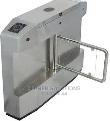 RFID IR Sensor Swing Gate Fingerprint Reader Turnstiles