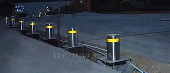 Retractable Hydraulic Rising Bollards By Hiphen