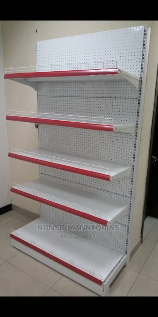 4feets Lenght Height Single Sided Supermarket Shelves