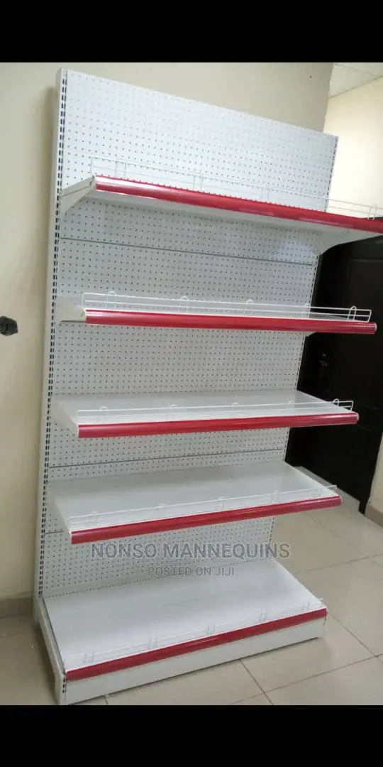4feets Lenght Height Single Sided Supermarket Shelves