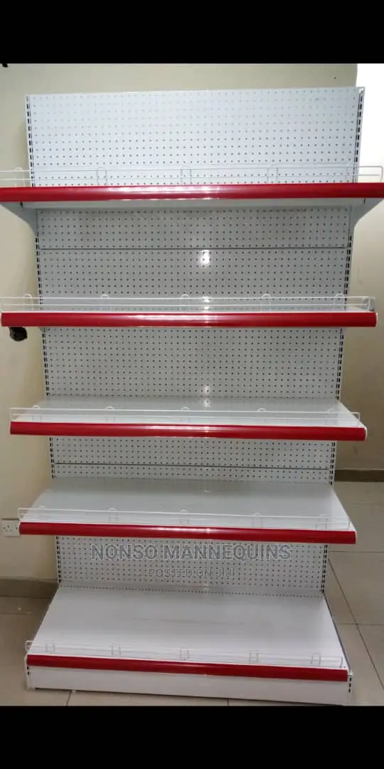 4feets Lenght Height Single Sided Supermarket Shelves