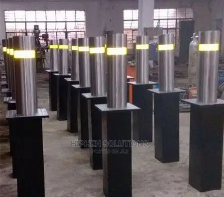 Automatic Security Bollards With Loop Detectors By Hiphen