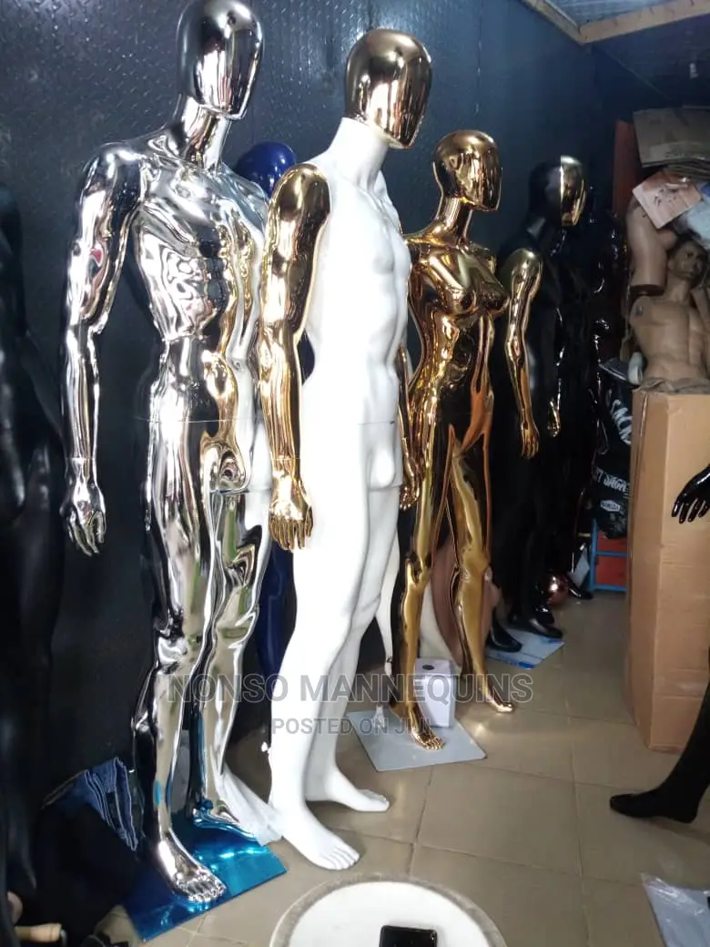 Gold White, Black Gold Display Mannequins