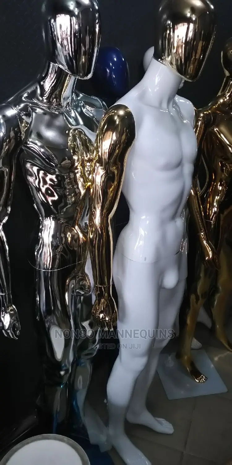 Gold White, Black Gold Display Mannequins