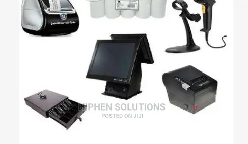 Receipt Printer (Touchscreen) & Barcode Scanner BY HIPHEN