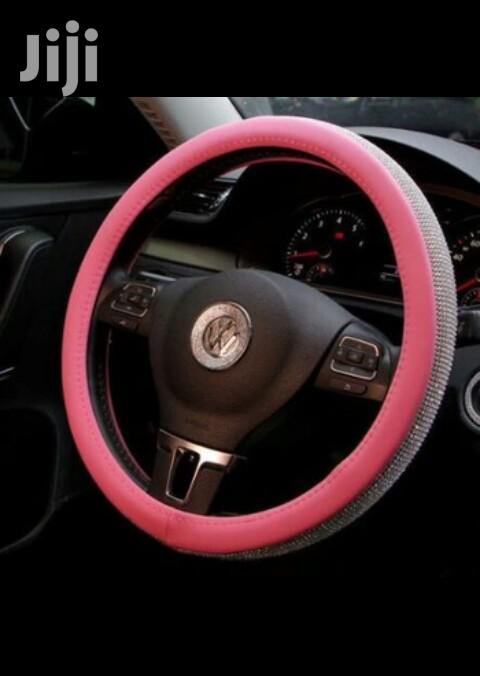Diamond Encrusted Steering Cover