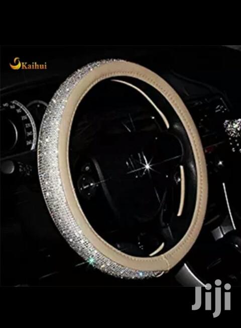 Diamond Encrusted Steering Cover