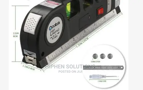 Multipurpose Laser Level Laser Measure Line 8ft BY HIPHEN