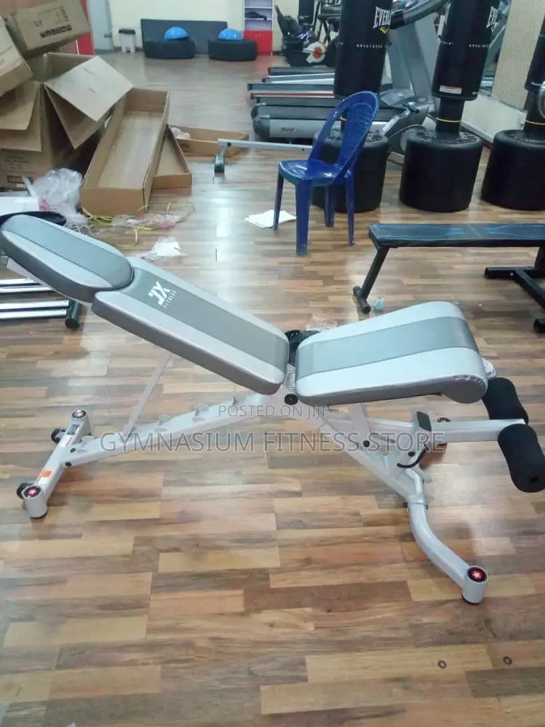 Adjustable Bench Grey