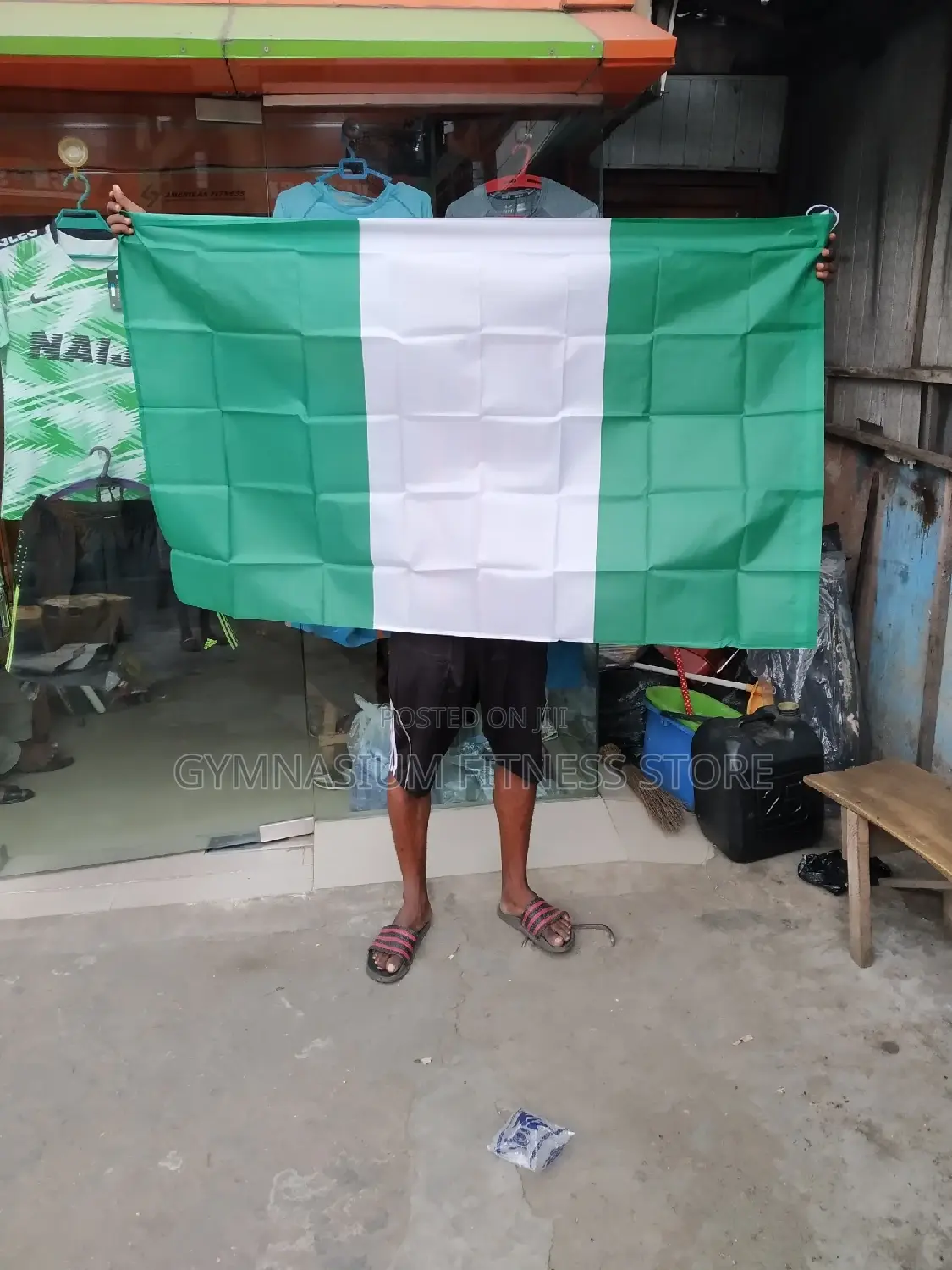 Nigeria Flag 4523