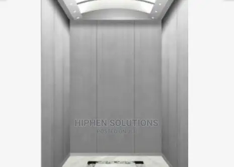 Elevator Lift Silver Coloured By HIPHEN SOLUTIONS LTD