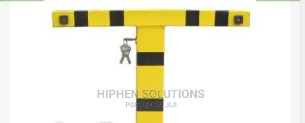 Yellow Parking Spot Lock BY HIPHEN SOLUTIONS LTD