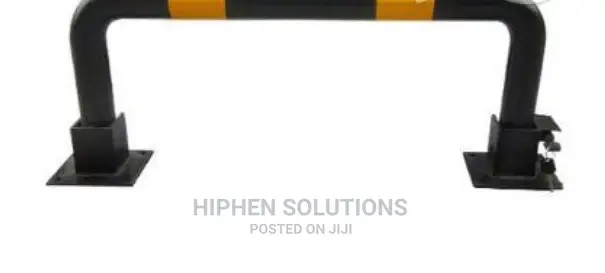 Black And Yellow Security Wheel Lock BY HIPHEN SOLUTIONS
