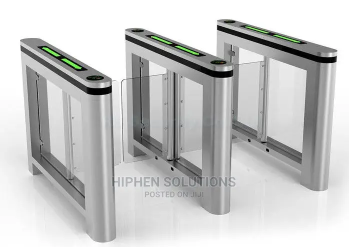 Dual Swing Barrier Turnstile High-end IR Sensor BY HIPHEN SOLUTIONS