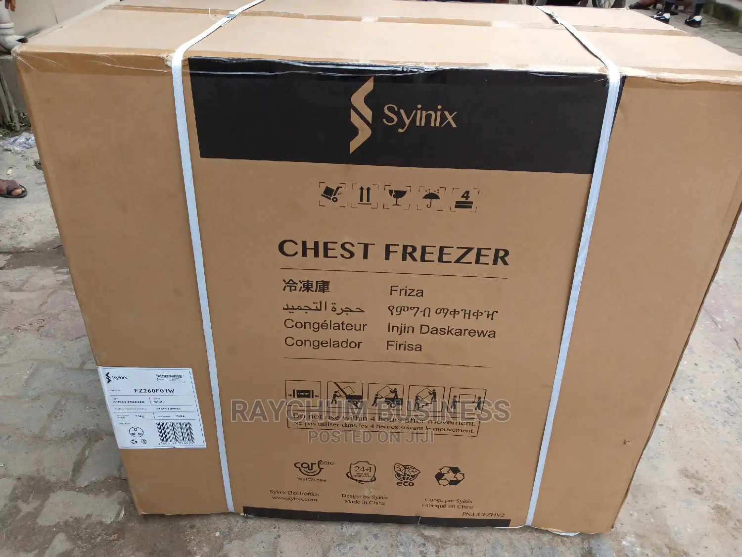 Syinix Chest Freezer Model 260 Wich Is 200liters