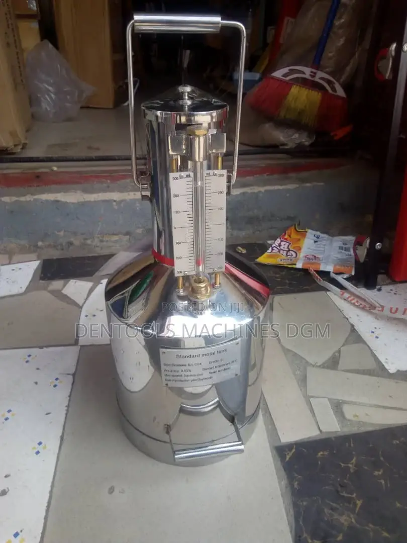 Stainless Steel Fuel Measurement Can