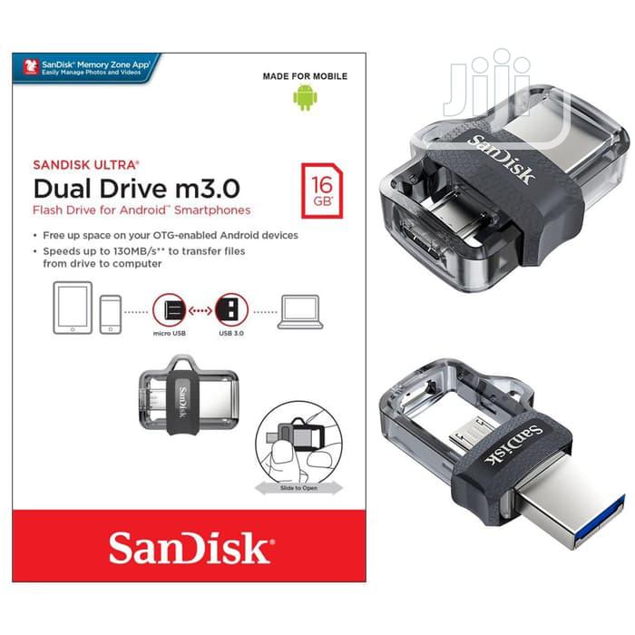OTG Sandisk 16GB Dual Flash Drive M3.0 for Android Devices