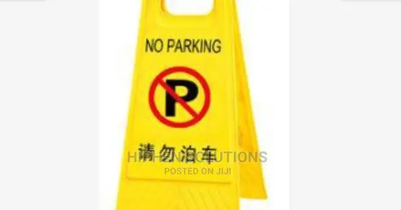 Warning Sign Walking Billboards