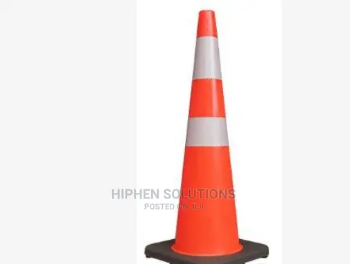 Plastic Safety Cone With Rubber Baseby HIPHEN SOLUTIONS LTD