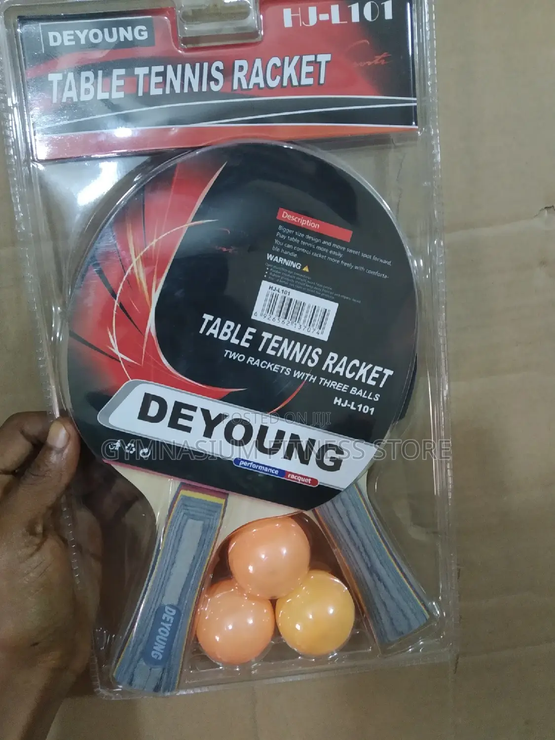Table Tennis Bat And Ball Pair