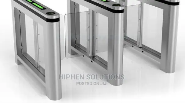 High End Dual Swing IR Sensor Barrier Turnstile Gate