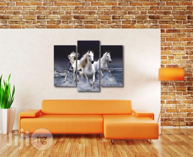 Running Horses Canvas Wall Art Cp026 3piece