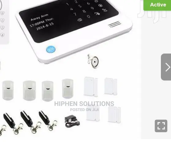 APP And SMS Operation Burglar Alarm System