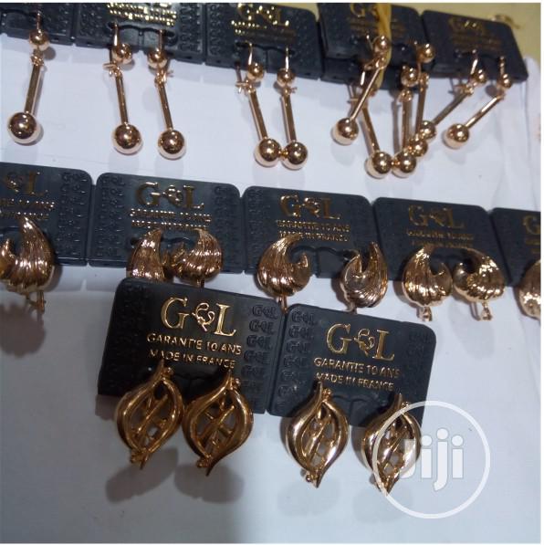 Original GL Earring 001 ( Non Fading) - Gold