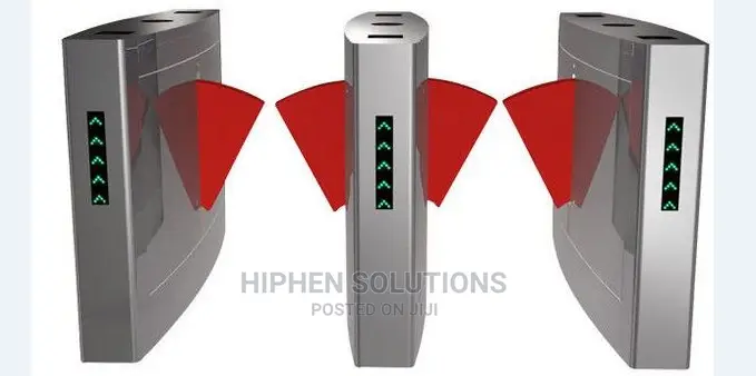 Retractable Entry System Card Reader Flap Barrier