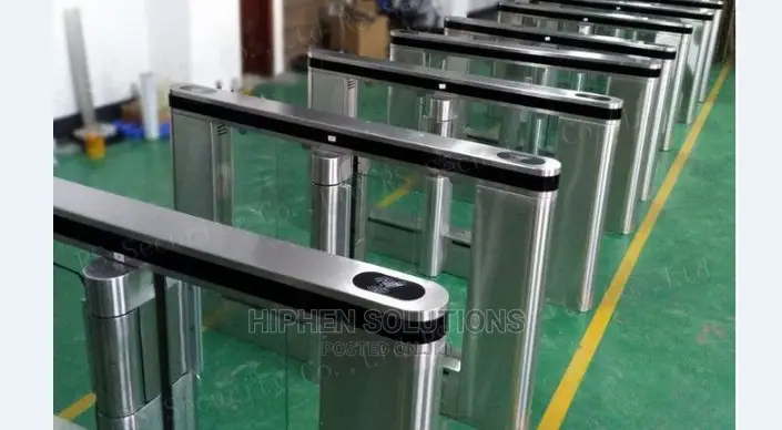 RS 716-5 Automated High Speed Swing Turnstile Door BY HIPHEN SOLUTIONS