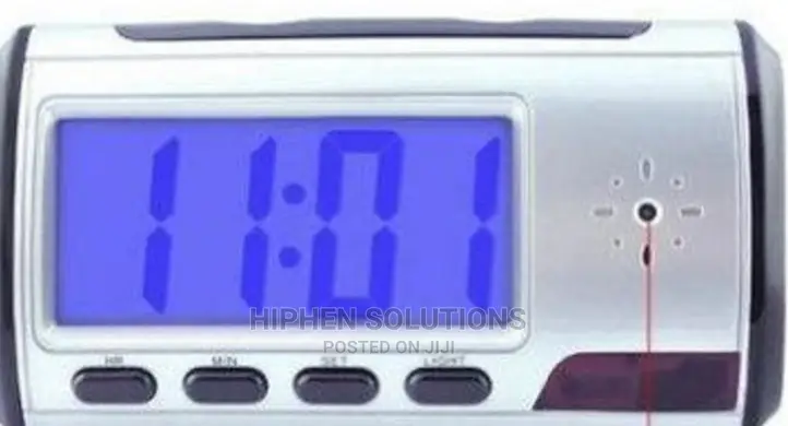 Portable Alarm Clock Spy Camera Dvrby Hiphen Solutions