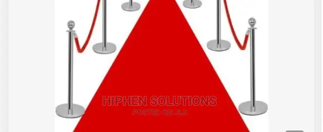 6 Poles 4 Ropes Queue Barrier Post